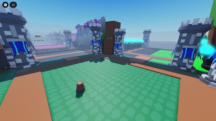 Roblox map template ready for building