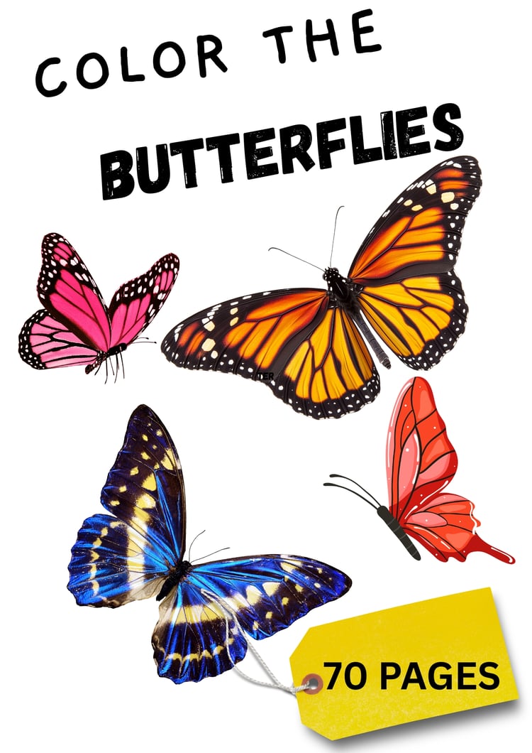 butterfly coloring pages