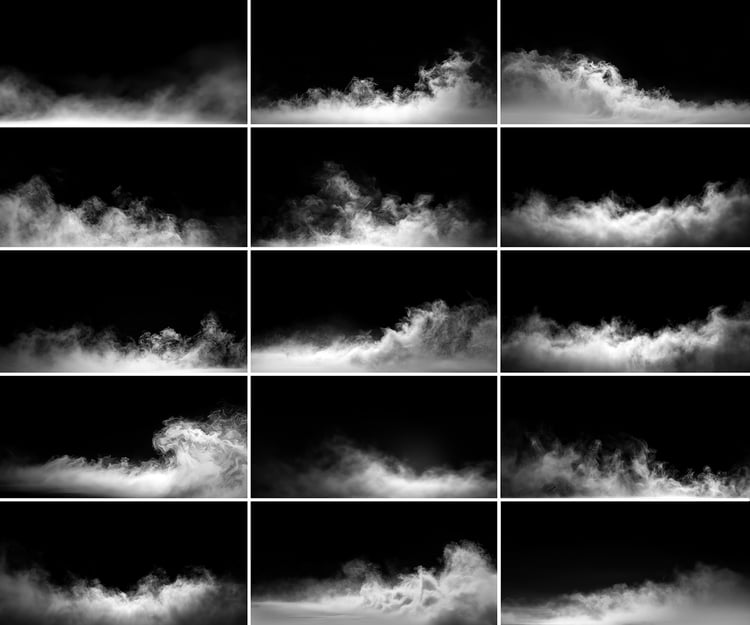 Fog Smoke Overlays, Composite Photography, Photoshop, Blend Mode, Epic, Drama, Easy to Use