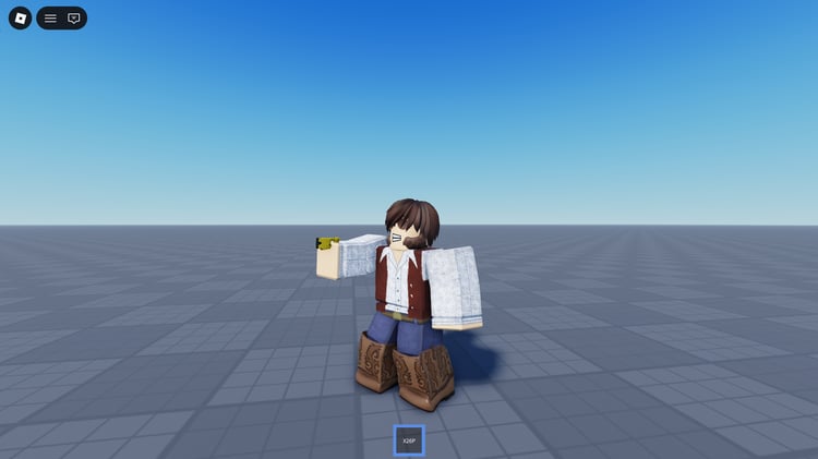 Roblox taser v2 tool in action