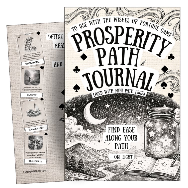 Prosperity Path Game Journal