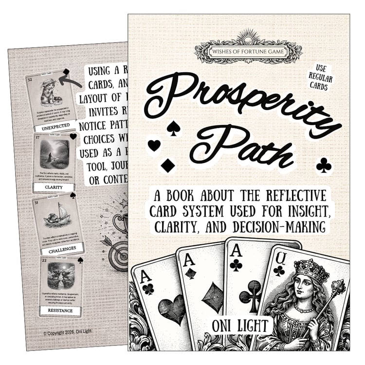 Prosperity Path Game Book by Oni Light Digital Download