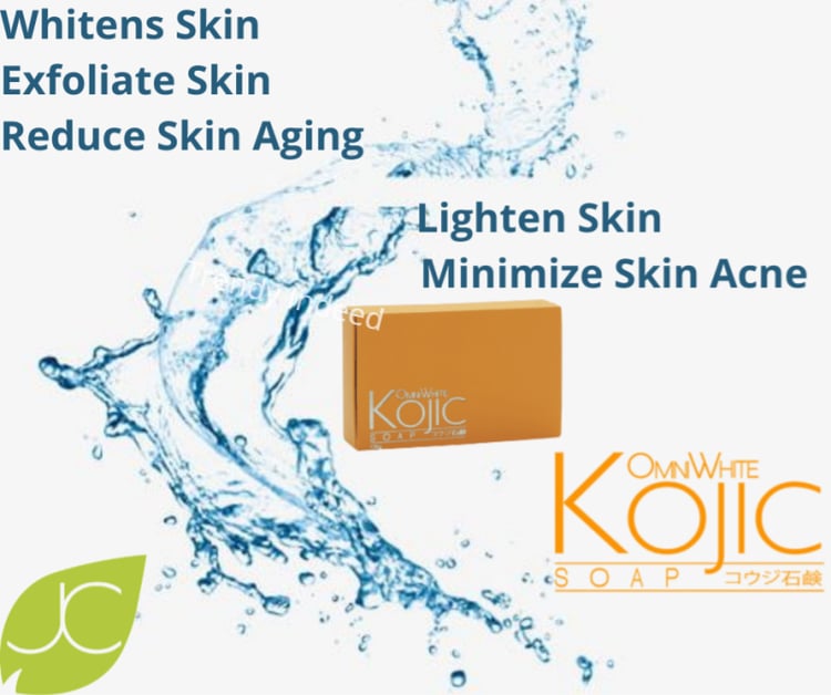 Omni White kojic soap with vitamin E for daily cleansing