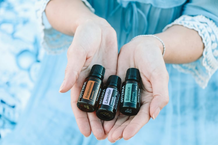 Doterra Essential oils - Lavender, frankincense, balance