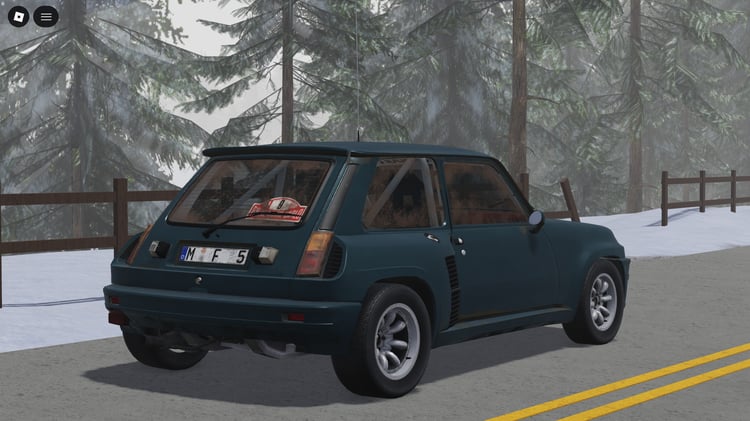Front view of 1995 Renault 5 Turbo asset