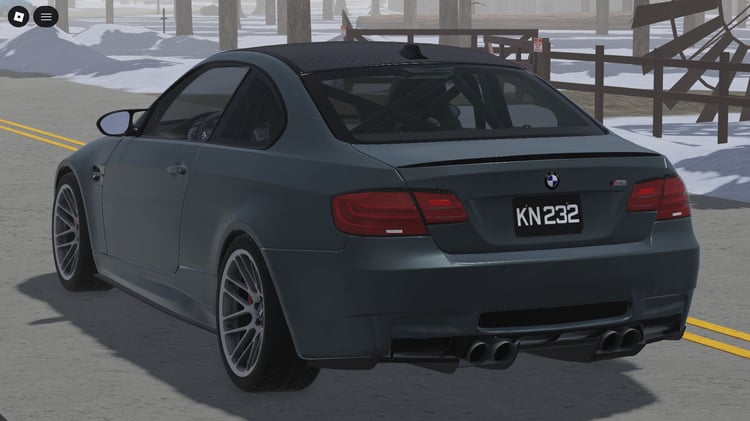 Drivable performance coupe in Roblox