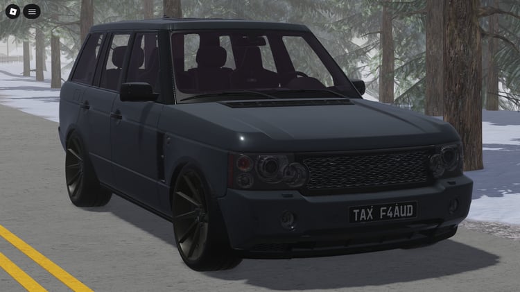 Luxury performance SUV 2008 Range Rover Sport Supercharged for Roblox roleplay