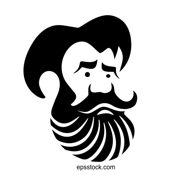 Gentle Bearded Man symbol