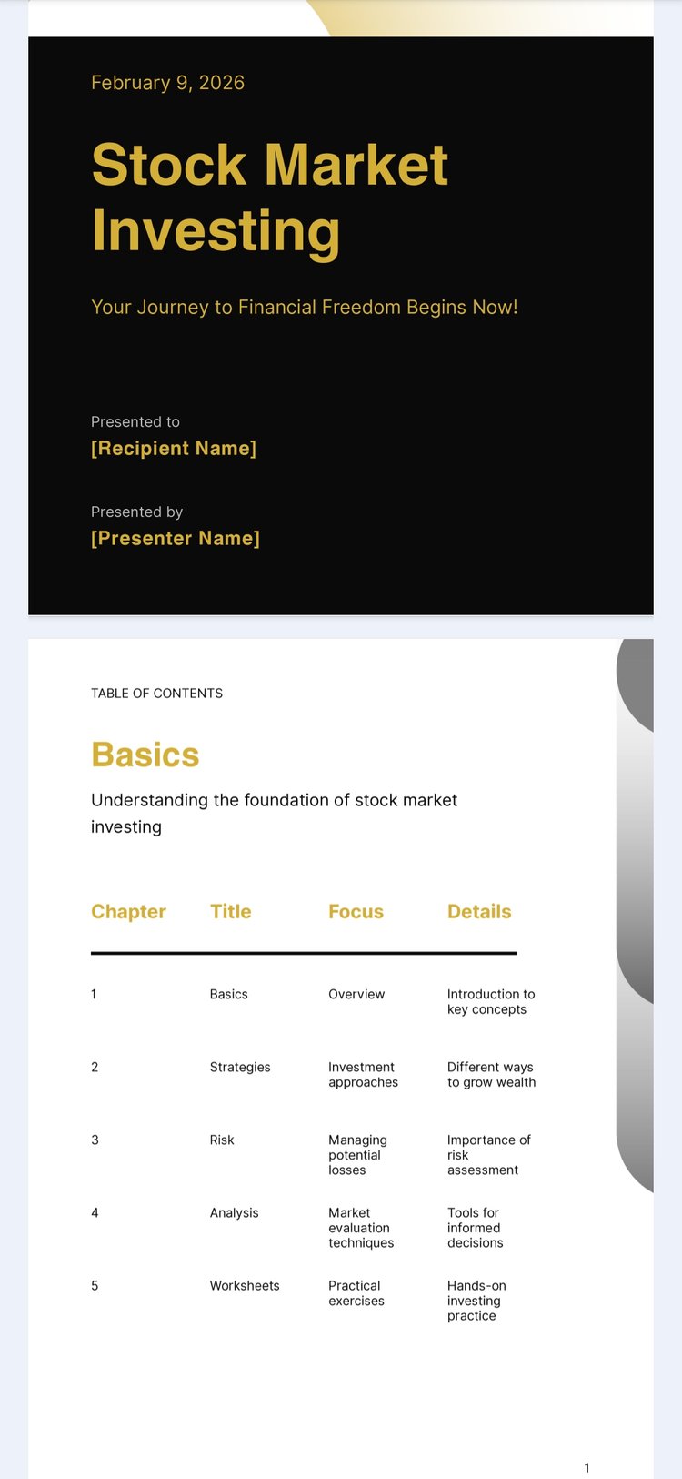 pdf template 8 page pdf digital template minimal planning pdf workflow template visual pdf layout `