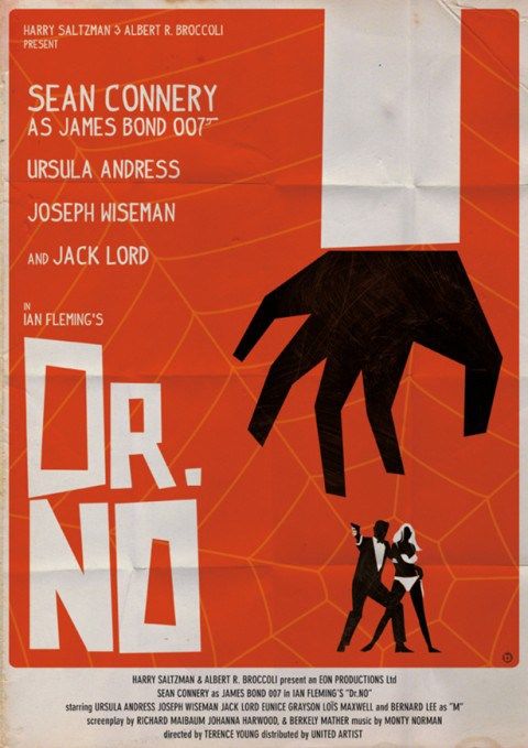 Saul bass doctor no movie poster