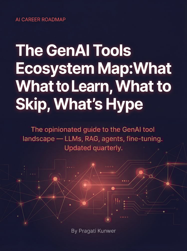 The GenAI Tools Ecosystem Map - What to Learn What to Skip - Guide by AI Career Roadmap