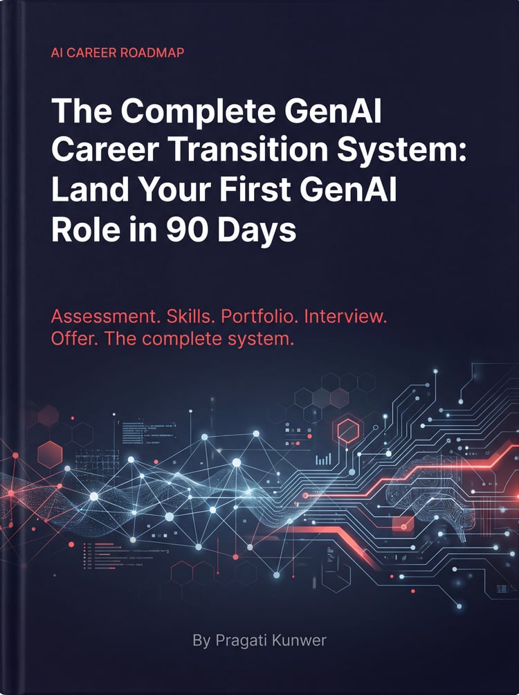 The GenAI Career Transition System - Land Your First AI Role in 90 Days by AI Career Roadmap