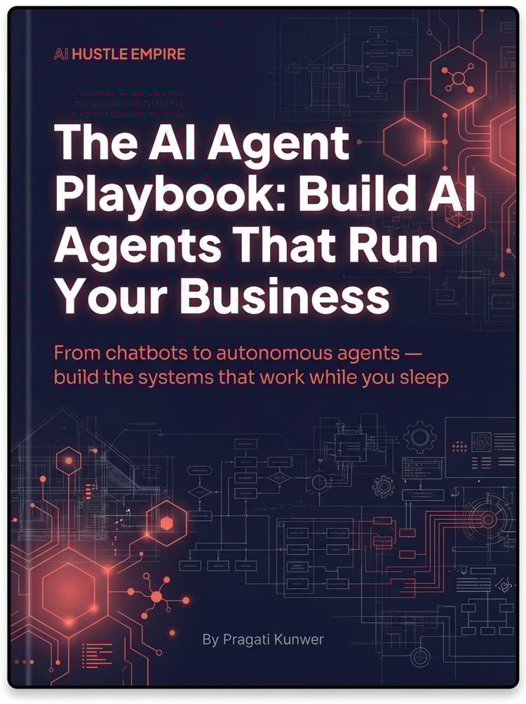 The AI Agent Playbook - Build Autonomous AI Systems by AI Hustle Empire