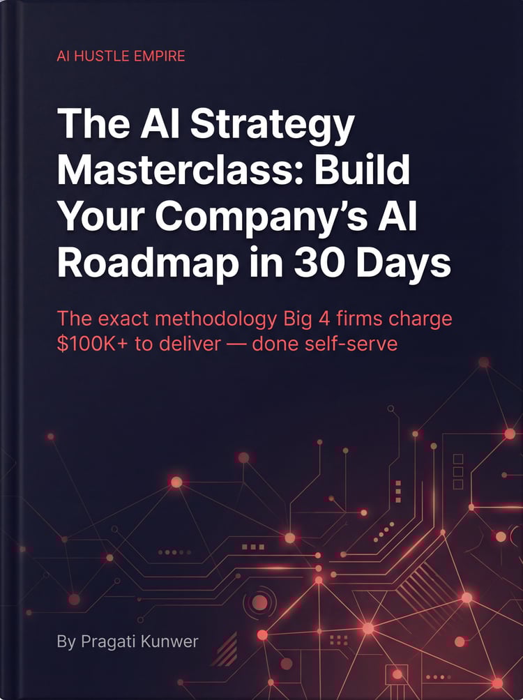 The AI Strategy Masterclass - Build Board-Ready AI Roadmaps by AI Hustle Empire