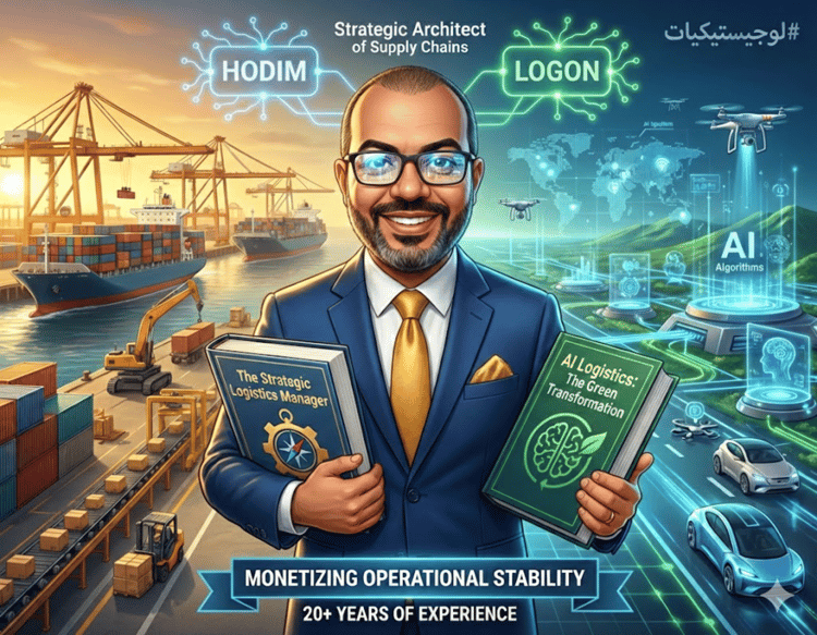 Muhammad El-habrouK - Strategic Architect of Supply Chains holding Logistics and AI books - SAP HODIM LOGON Expert