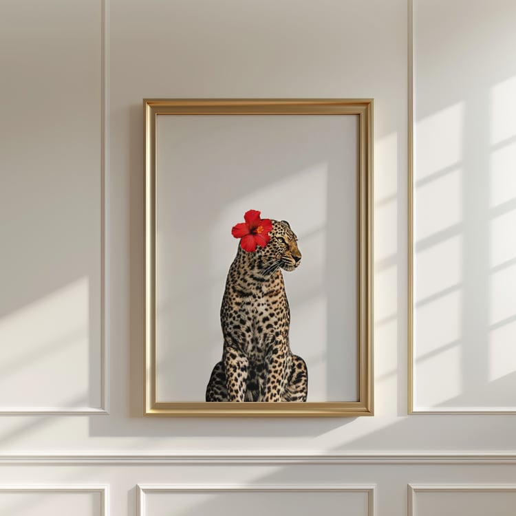 leopard wall art, animal print poster, wildlife wall art, luxury wall decor, feminine wall art, chic home decor, safari wall art, neutral wall art, modern wildlife art, animal photography print, elegant wall art, minimalist animal poster, statement wall a