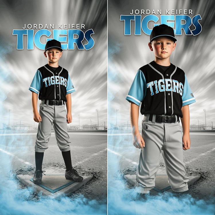 Strikezone, Photoshop Template, Digital Background, Sports Design, Banner, Poster, Teams, Schools, Photo Day, Media Day, Epic, Modern, Cool, Edgy