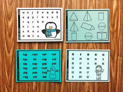 Activities Kindergarten, Math