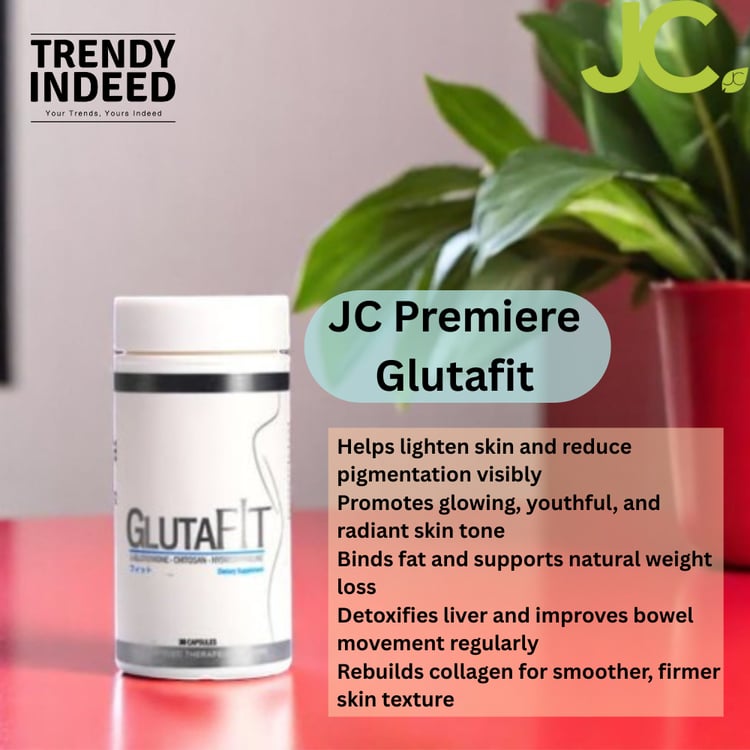 JC Premiere Glutafit daily supplement with glutathione, chitosan and collagen