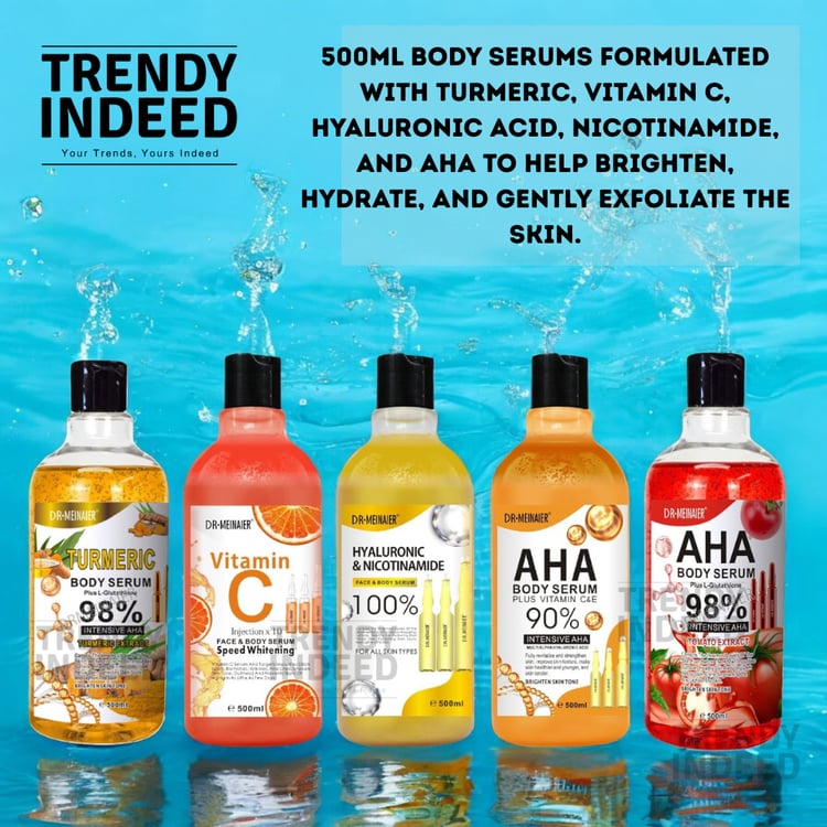 Dr Meinaier hydrating AHA serum for dull and dry skin care