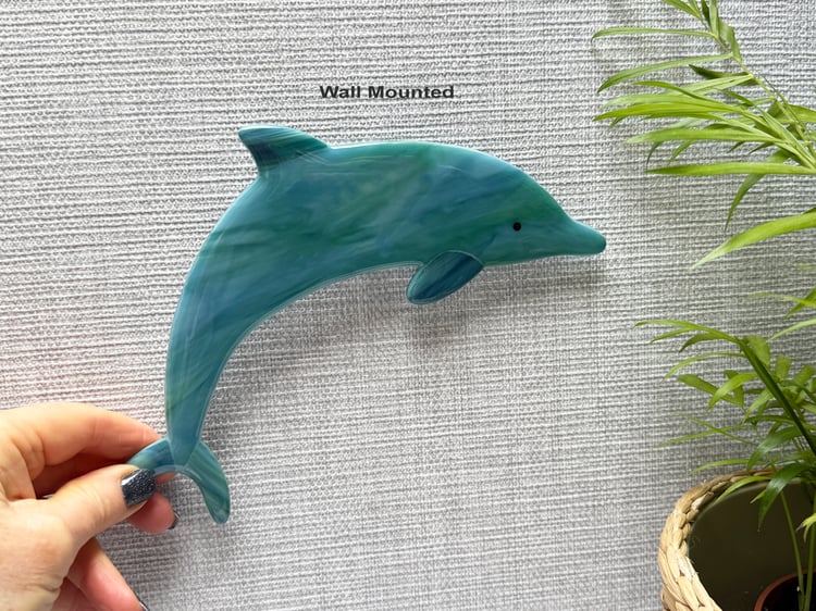 Lorraine Coram Glass - Dolphins