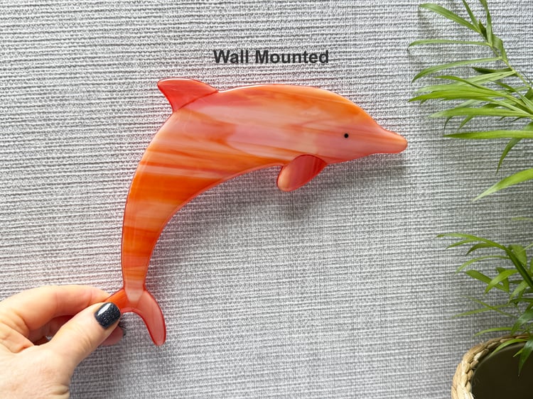 Lorraine Coram Glass - Dolphins