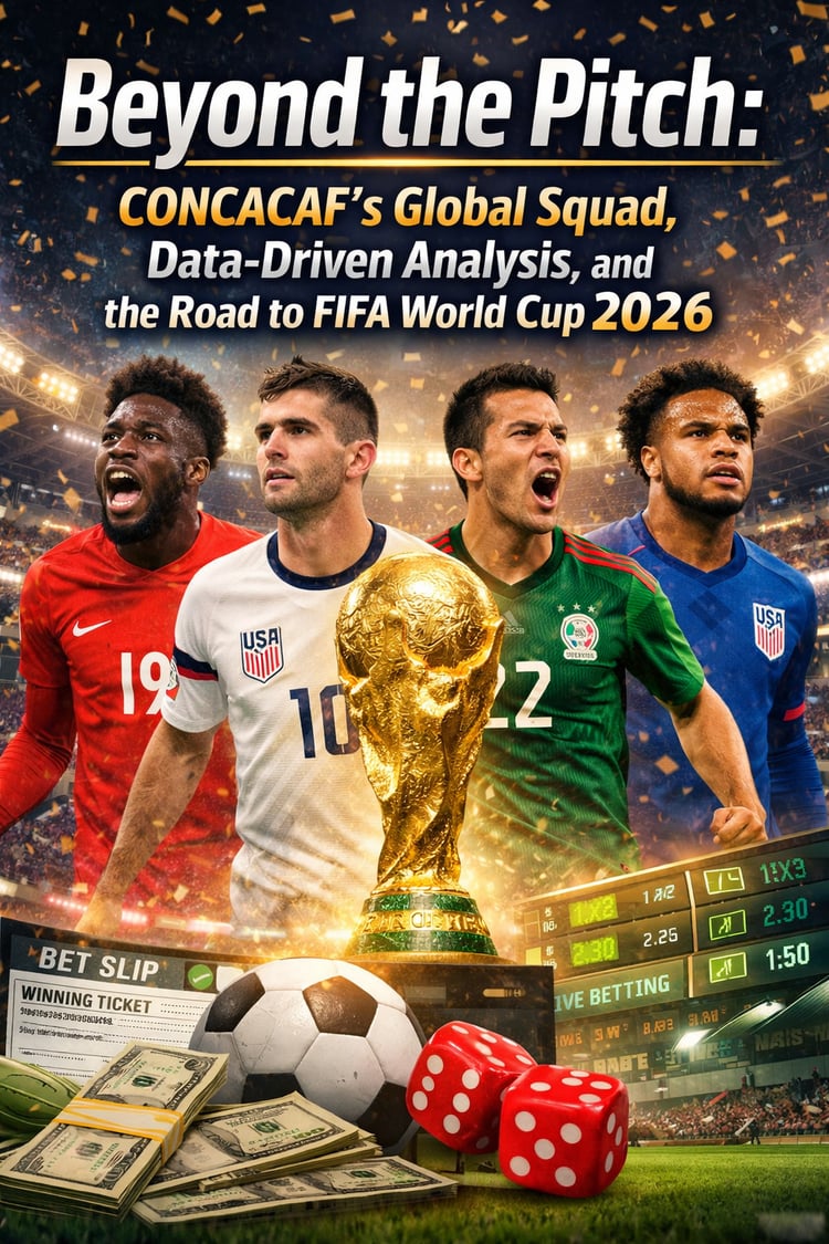 Data-driven football analysis of CONCACAF players from Canada, United States, and Mexico, delivering squad insights, player analytics, and World Cup intelligence ahead of the FIFA World Cup 2026.