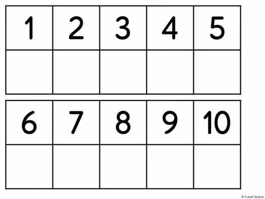 Number Centres: Number Match It!