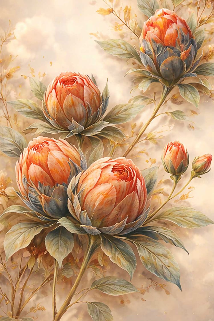 watercolor floral  blush floral design  peach flower background  botanical pattern  romantic floral art  vintage floral print  feminine floral design  soft pastel flowers  elegant botanical illustration  cream floral background