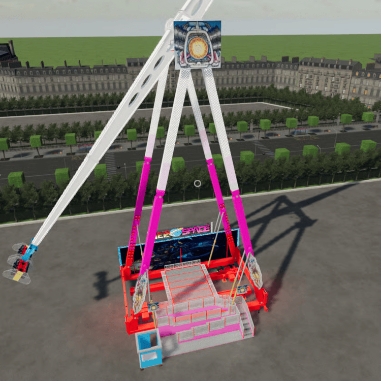 Mods Funfair Forain Farming Simulator 22 - FS22-Rides