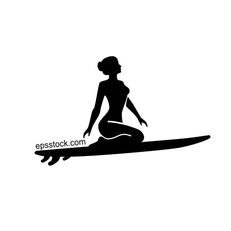 surfer woman