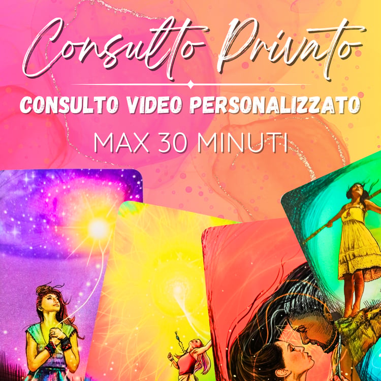 Tarocchi Consulto Privato Video 30 minuti entro 1 settimana