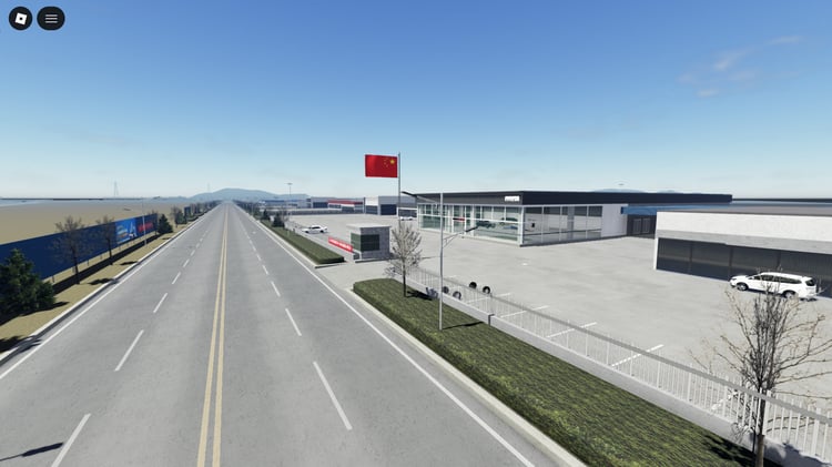 roblox chinese racing map huge road layout