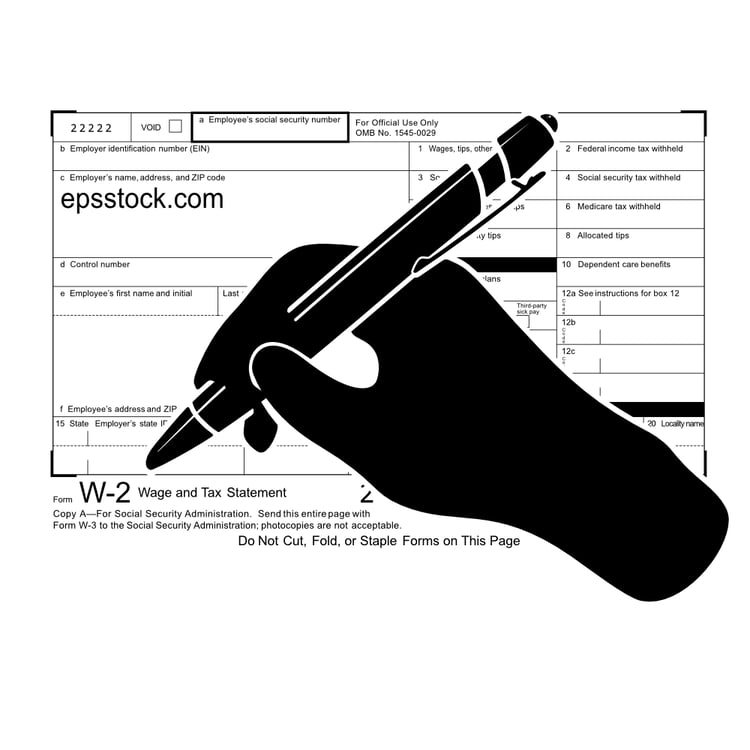 fill out Form w-2
