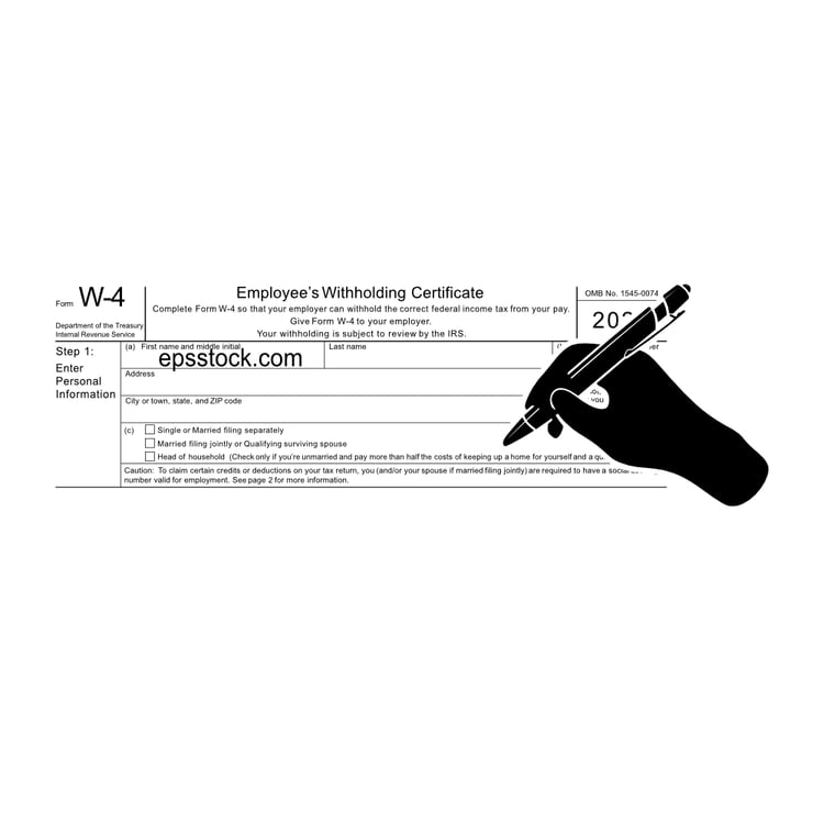 fill out Form w-4