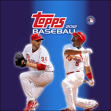 2012 Topps Baseball Cards Binder Inserts