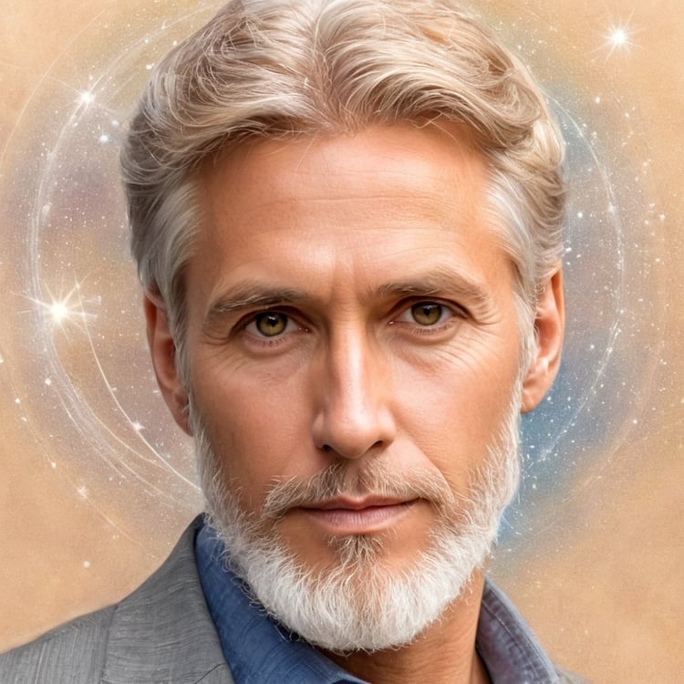 Realistic Male Portrait Sketch