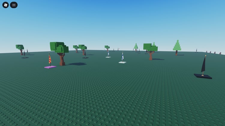 roblox many country flags gameplay