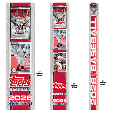 2026 Topps Series 1 Baseball Cards Binder Inserts