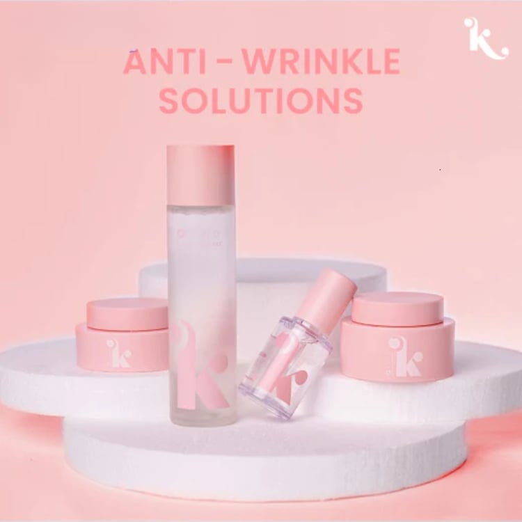 Kind anti-wrinkle solutions skincare set for smoother skin