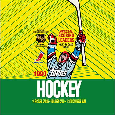 1990-91 Topps Hockey Cards Binder Inserts