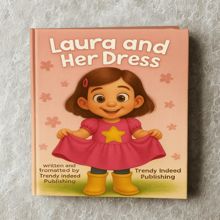 Laura and Her Dress illustrated childrens eBook printable PDF