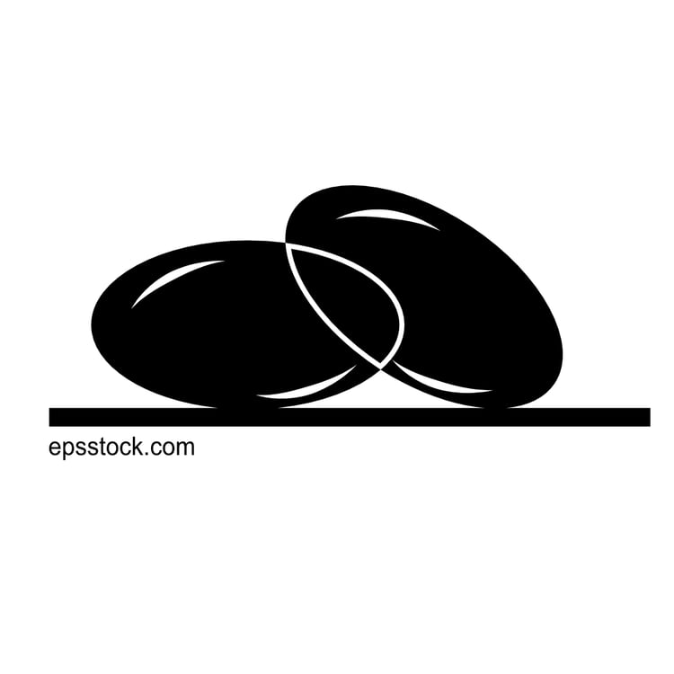 Oval transparent tablet