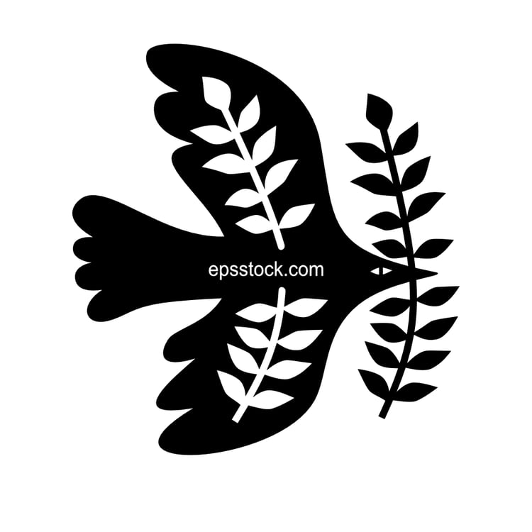 Dove With Olive Branch