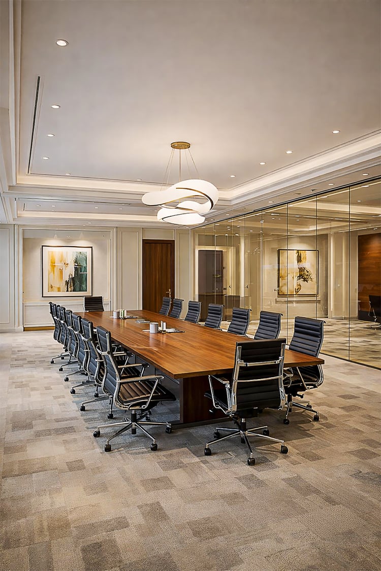 luxury office lounge, executive lounge interior, skyline office design, modern corporate interior, panoramic glass office, marble floor office, leather sofa office, high end workspace, architectural visualization, 8k interior render