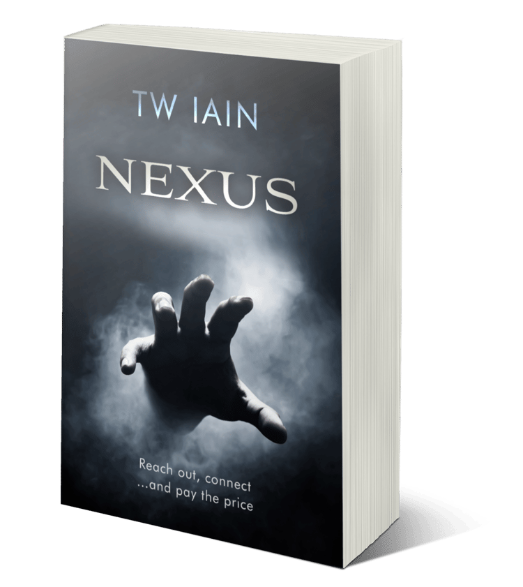 Image of 'Nexus' by TW Iain, featuring a hand reaching out of mist
