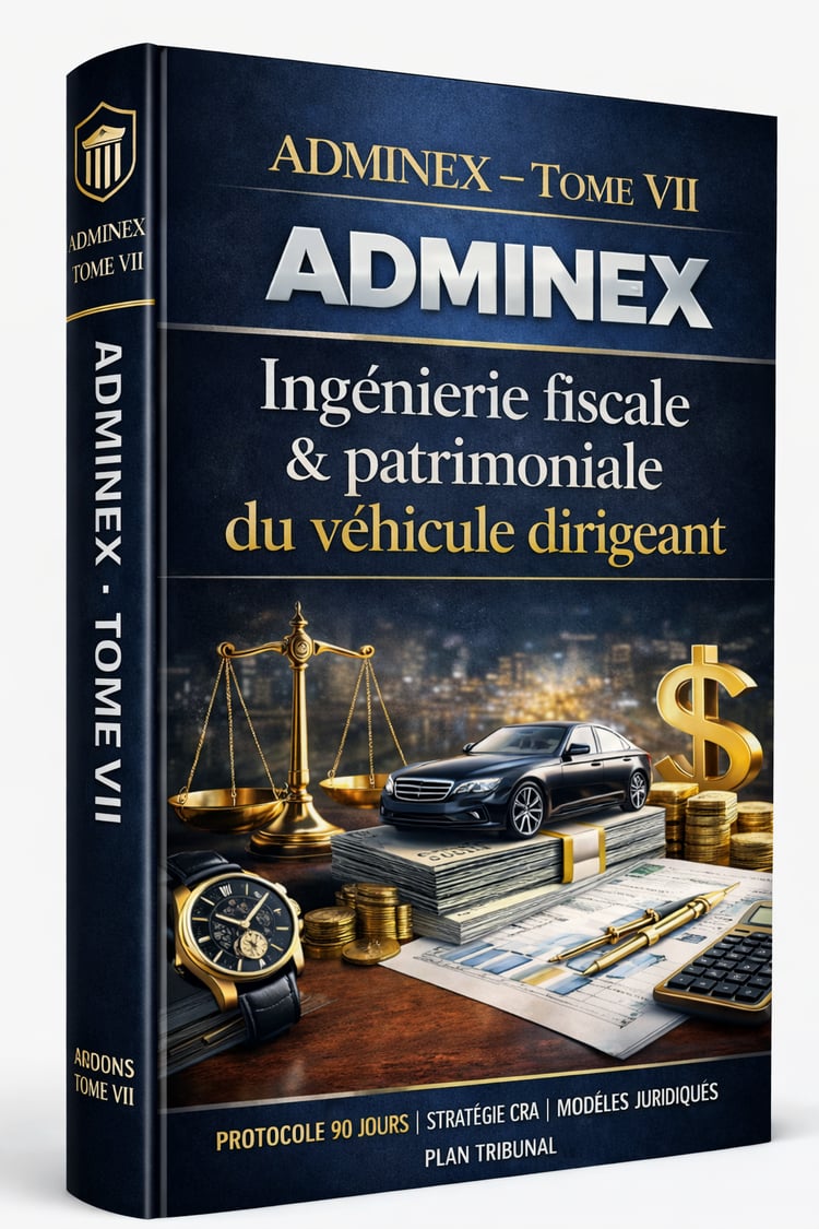 ADMINEX – Tome V - Responsabilité du Dirigeant & Risque Pénal ...