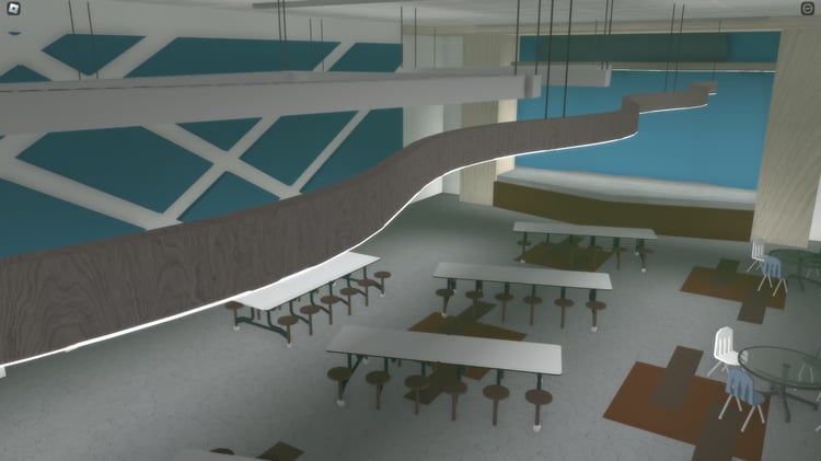 Roblox modern community center event venue map
