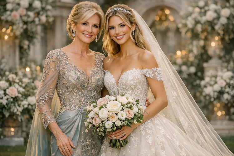 Mother Of The Bride  Luxury Wedding  Couture Wedding  Wedding Inspiration  Garden Wedding  Paris Fashion  Elegant Wedding  Wedding Season  Dusty Blue Wedding  Champagne Wedding