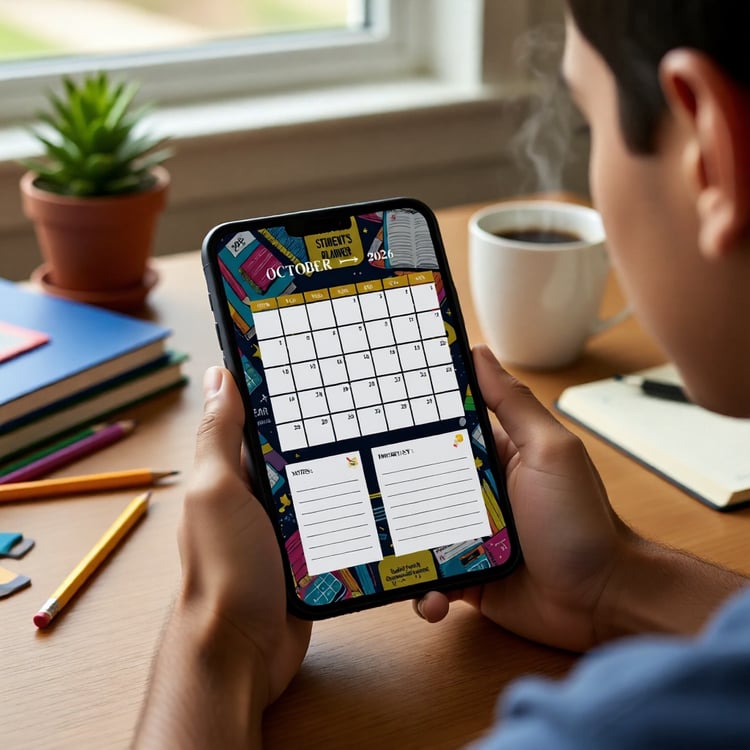 2026 digital student planner all-in-one academic organizer